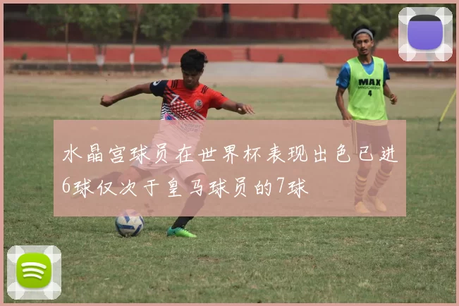 水晶宫球员在世界杯表现出色已进6球仅次于皇马球员的7球